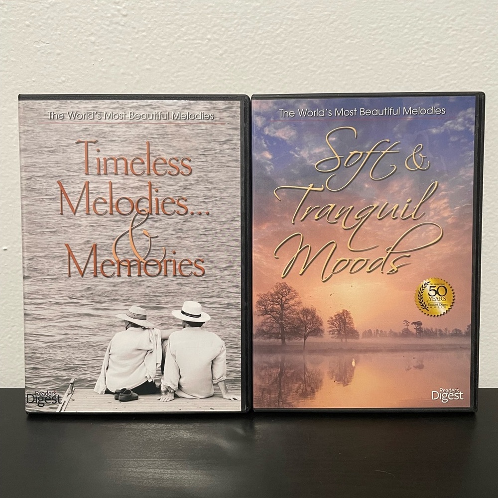 Readers Digest CD Bundle Timeless Melodies & Memories / Soft & Tranquil Moods